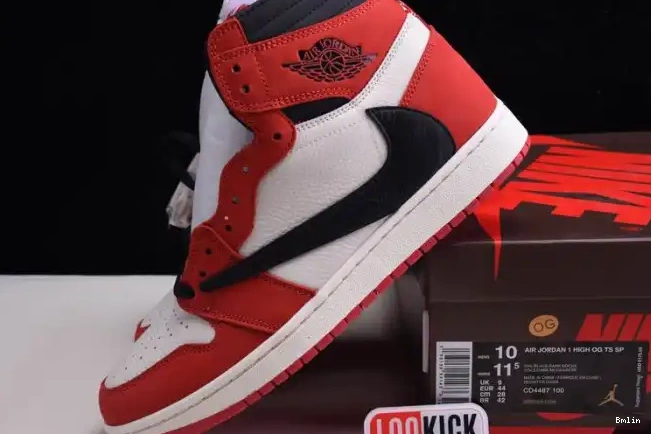 Bmlin HIGH RETRO JORDAN X SCOTT 100(RED) OG CD4487 1 AIR TRAVIS - 0618